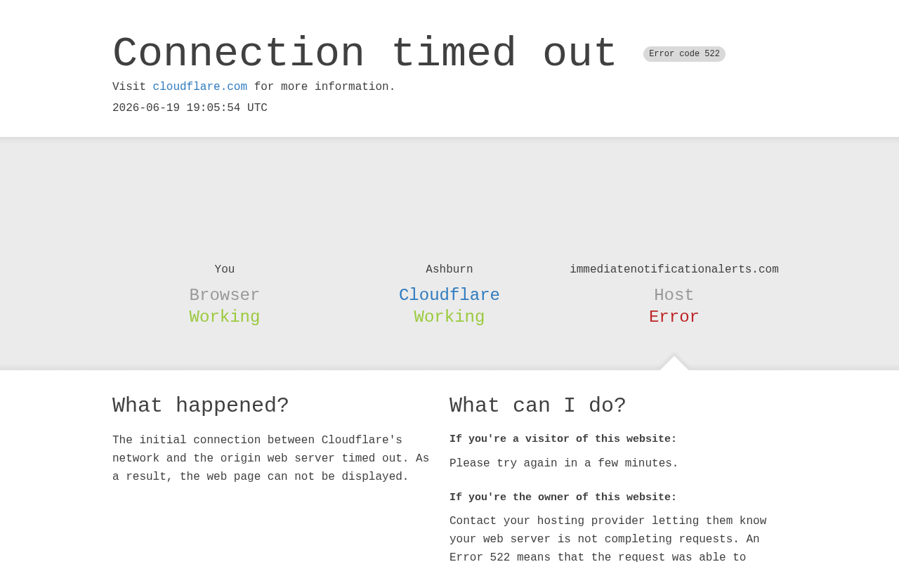 Screenshot of immediatenotificationalerts.com
