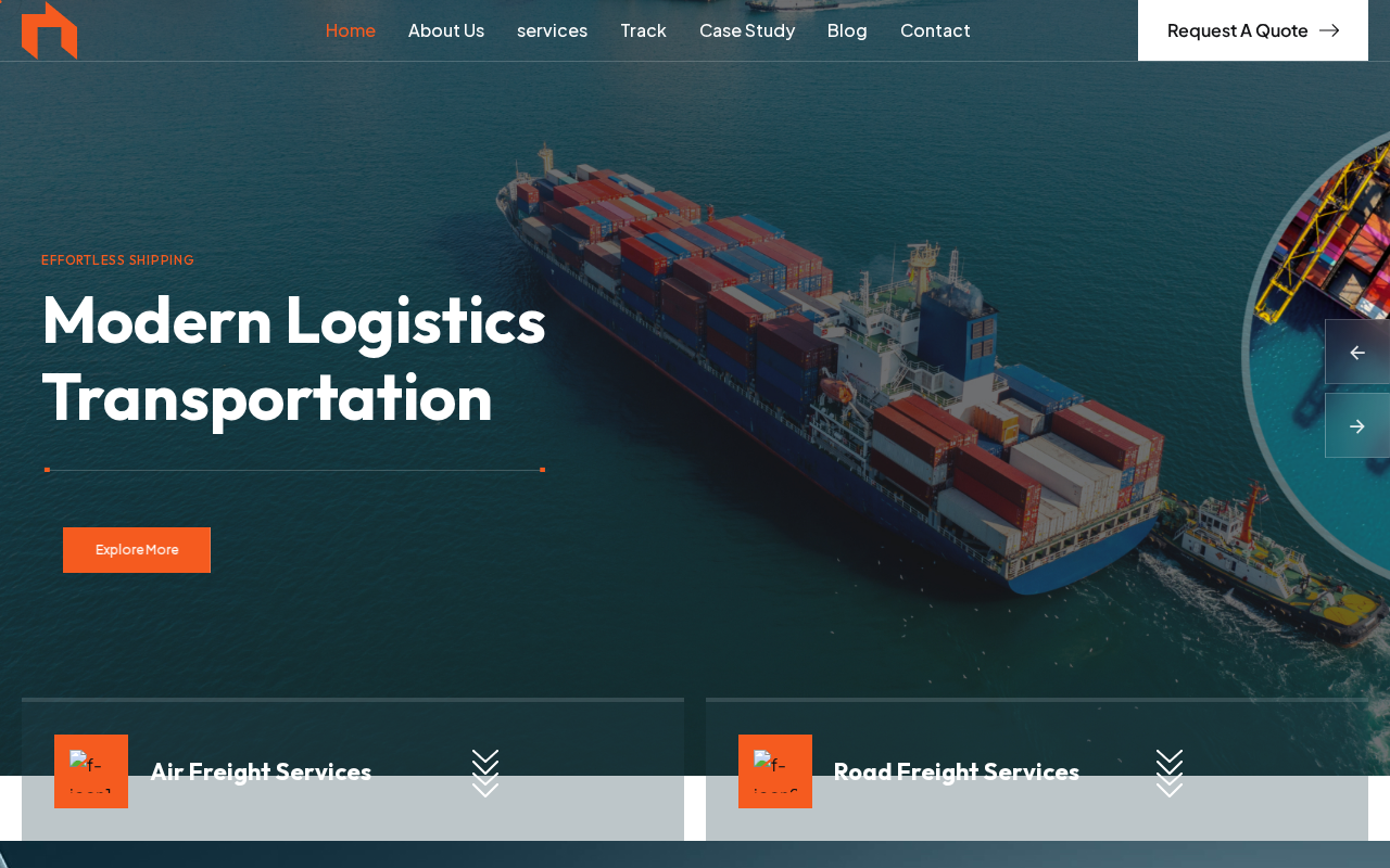 Screenshot of reliablelogisticsco.com